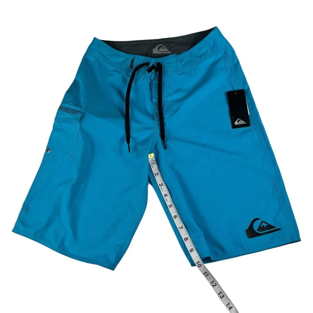 Quiksilver Boys Blue Everyday 19 Youth Boardshorts Swim‎ Trunks Size 27 NWT